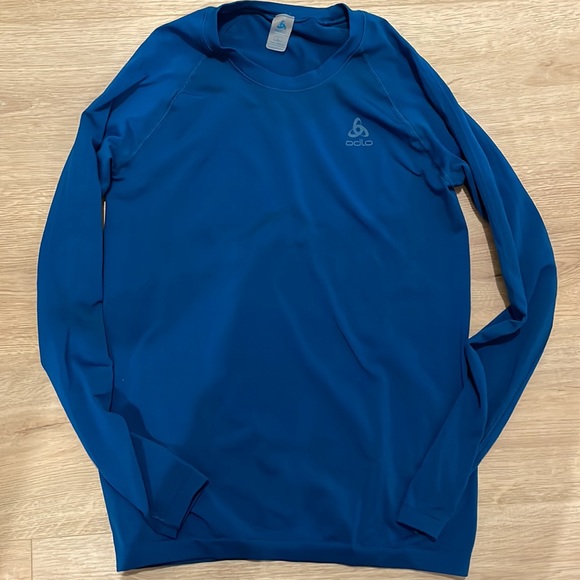 Odlo Men’s L base layer (?) long sleeve tee - Picture 2 of 7